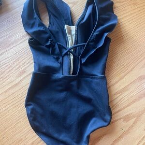 Kandi Kouture black leotard